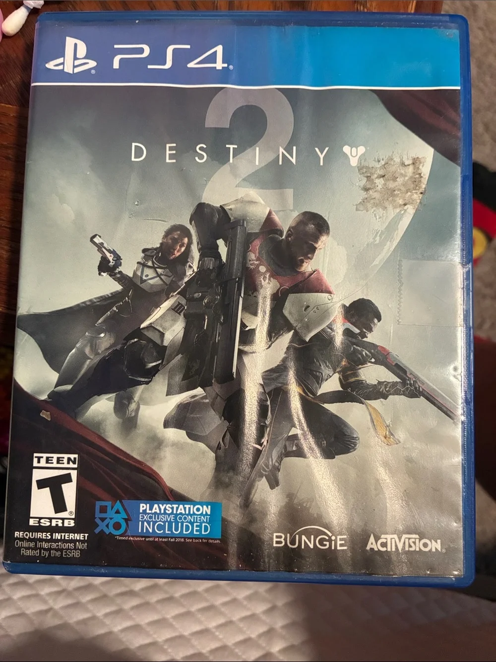 Sony PS4 Destiny 2 Video Game - Blue